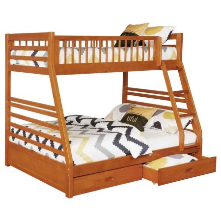 B129 Oak : Giường 2 Tầng + Hộc Kéo - 1m / 1m4 B129 Oak : Giường 2 Tầng + Hộc Kéo - 1m / 1m4